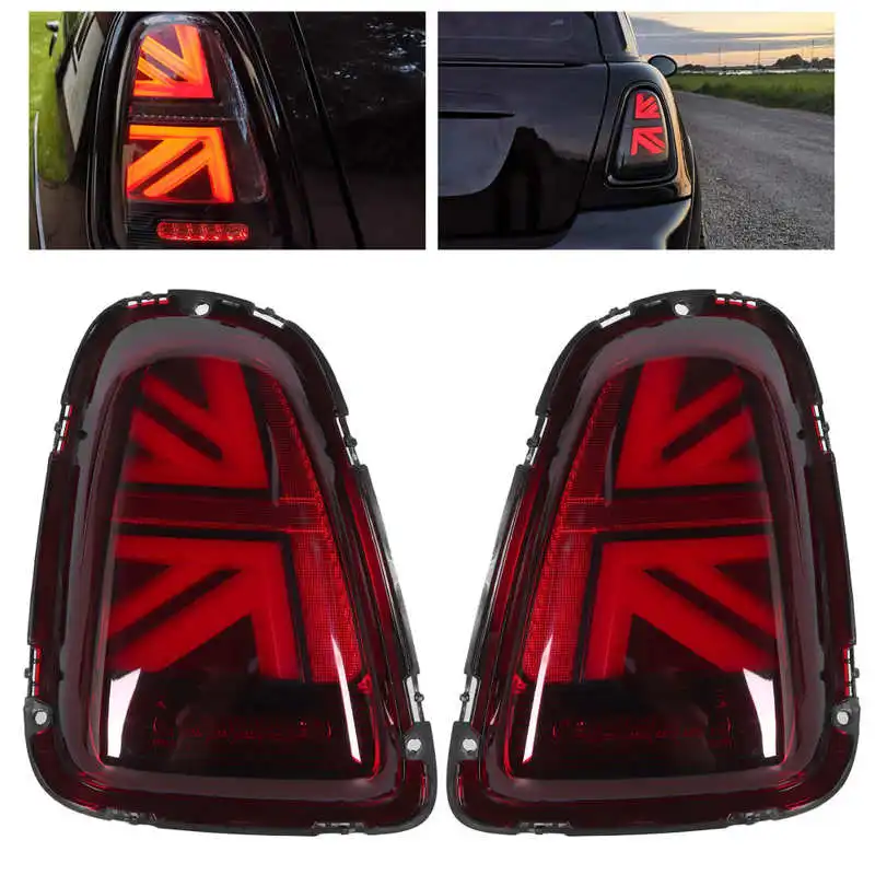 Zostava zadného svetla Nové pre JCW Union Jack Full LED chvostové svetlá vhodné pre Mini Cooper R56 R57 R58 R59 LCI 2007-2015