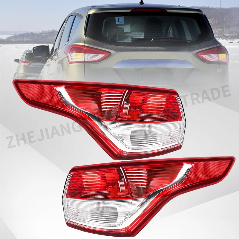 Zostava zadných chvostových svetiel pre Ford Kuga Escape 2013 2014 2015 2016 Výstražná brzdová zadné svetlá parkovacie lampy Parkovacie lampy