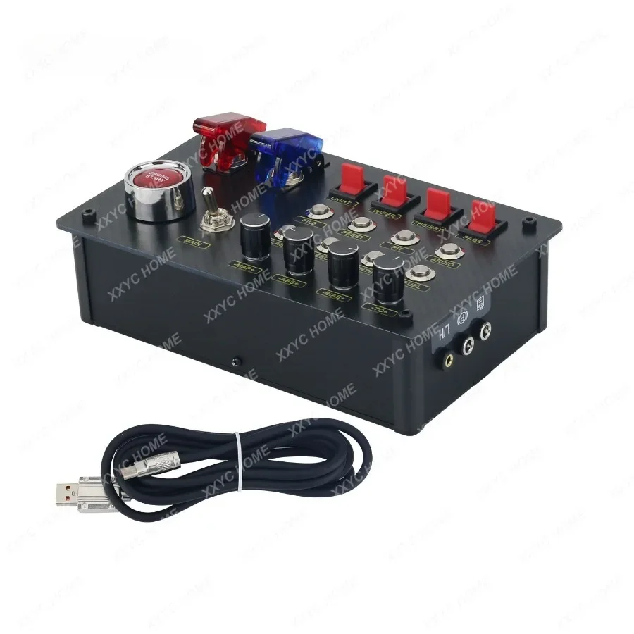 ZQSR Horizontálne vertikálne tlačidlo box SIM Racing Control Box Racing Simulator for thrustmaster simagic fanatec