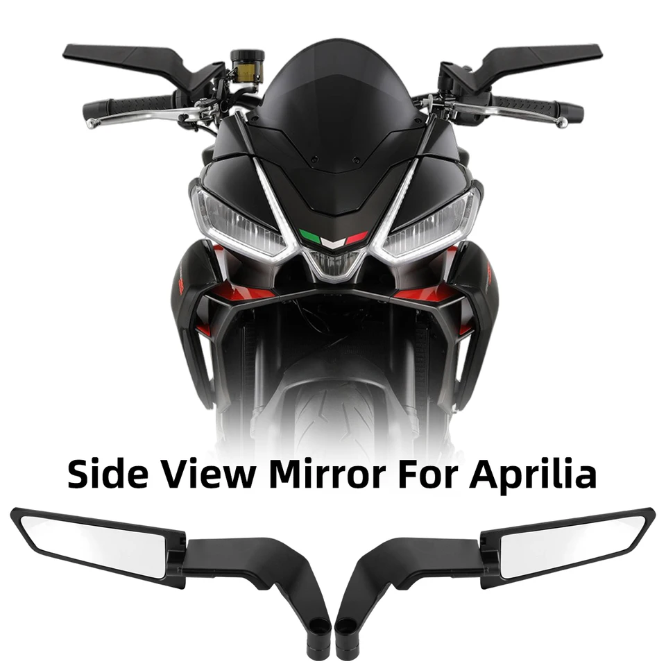 Zrkadlo na bočné motocykle pre Aprilia Mana 850 Dorsoduro 1200 750 900 TUONO 125 660 1000 1100 STEALGH WINGLES