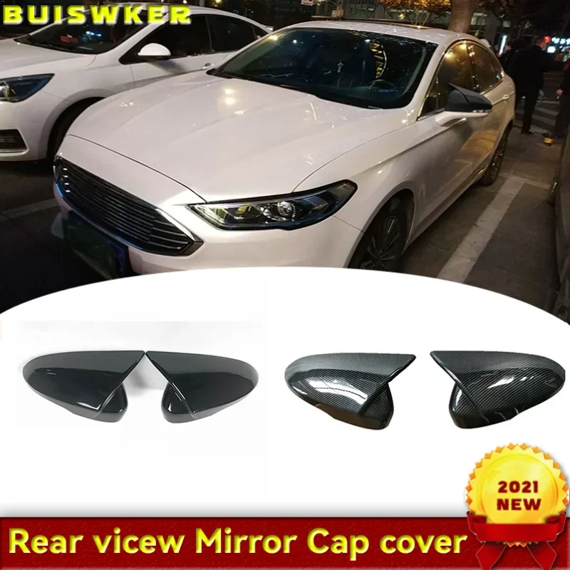 Zrkadlové krytie pre Ford Mondeo/Fusion 2013 2014 2015 2016 2017 2018 M4 štýl v štýle Carbon Fiber Auto Príslušenstvo