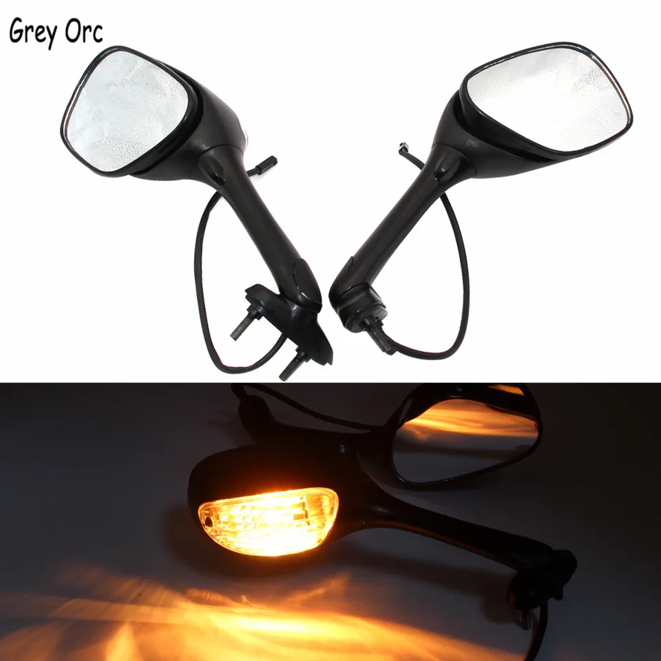 Zrkadlá zadného pohľadu pre Suzuki GSX R600 GSX R750 GSX -R 600 750 2006 - 2010 GSXR1000 2005 - 2008 Motocyklové príslušenstvo