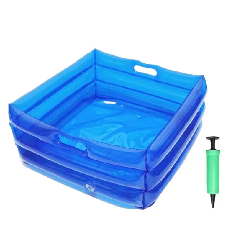Zrútená bazén Footbath Relax & omladte prenosný skladací vaň
