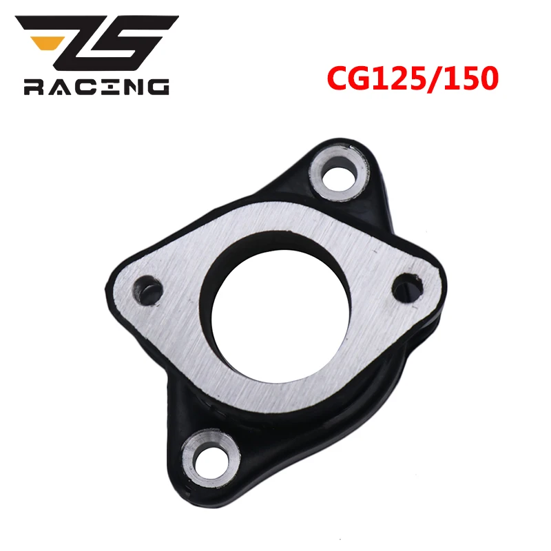 ZS Racing Carb Carbretor PZ26 PZ27 Adaptér Prístrojové potrubie Príspevok pre CG125 CG150 ATV Zongshen Shineray Hisun