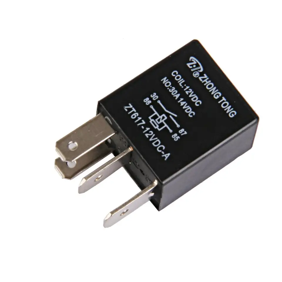ZT617-12V-AR Automatické nákladné auto DC 12V 30A 30AMP RELAY RELAY 4 PIN