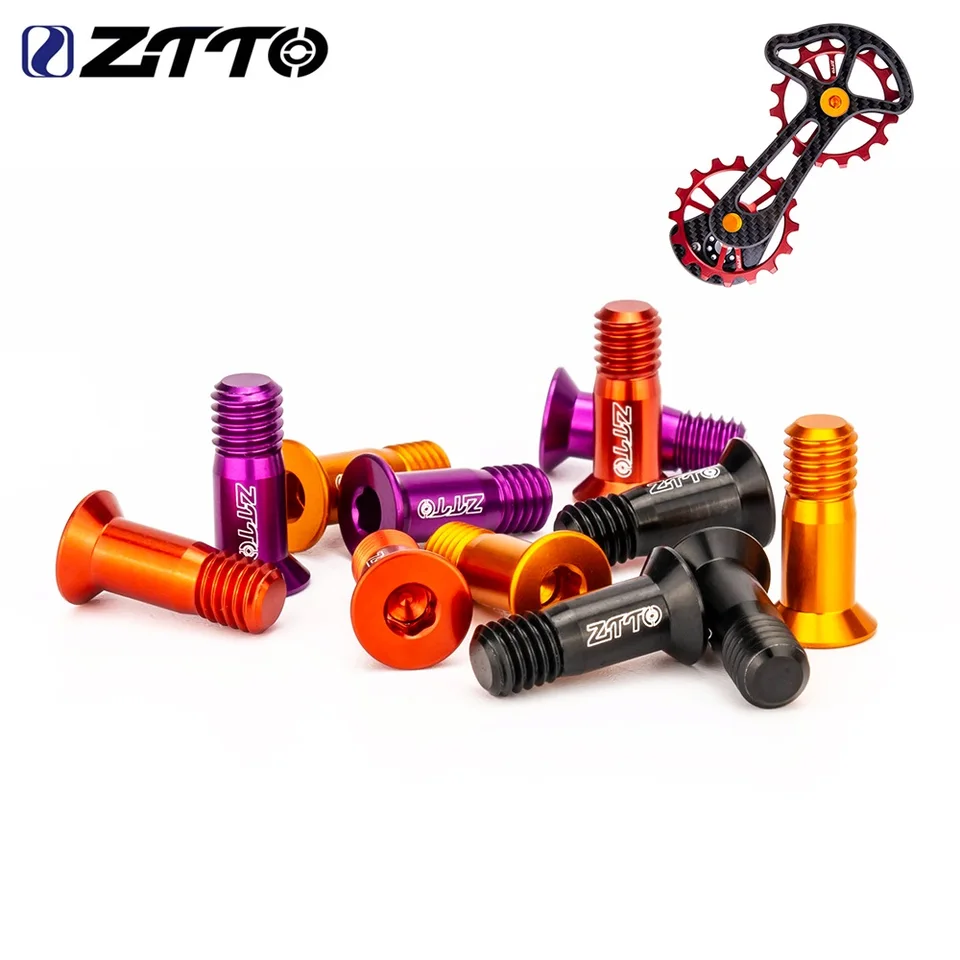 Ztto M5*14,2 mm skrutky bicykel zadná prehadzujúca skrutka žokejového kolesa Hunder Kladka