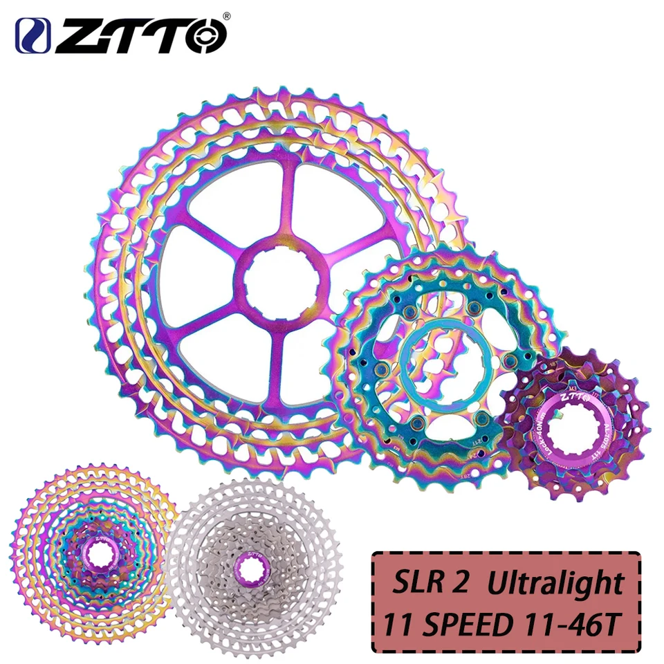 Ztto Mtb Bike 11V Cassette Ultralight 11 Speed ​​11-46T Cassette 11S K7 Freewheel Freewheel pre HG M8000 M9000 Časti na bicykli