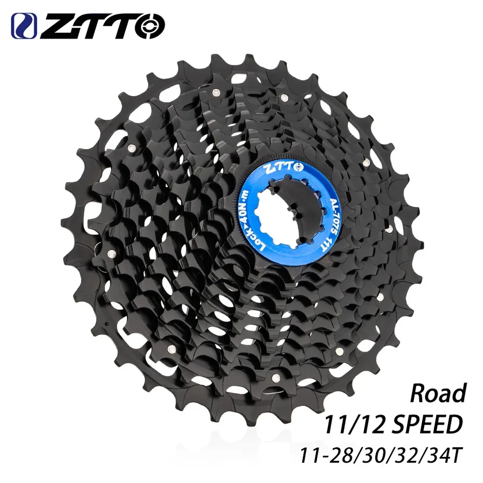 Ztto Ultimate 12 Speed ​​Road Road Cassette Ultralight 11S 12S 11-28/30/32/34T Štrková kazety 11v 12v Black Freewheel Hg K7