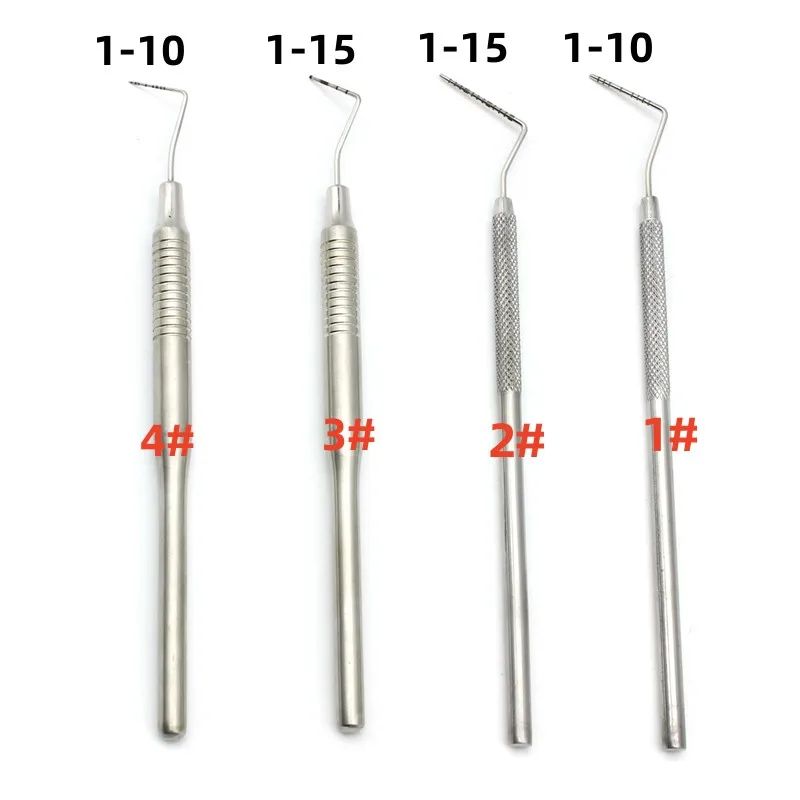 Zubná maturovaná periodontálna sonda zubná sonda zubného prístroja Endodontic Equipment sonda s zubným prieskumníkom mierky s mierkou
