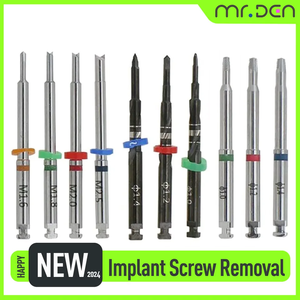 Zubná rozbitá skrutka odstraňovacia skrutka odstránenie skrutky Neobiotech SR Perfect Guide Revers Claw Claw Hand Vodič