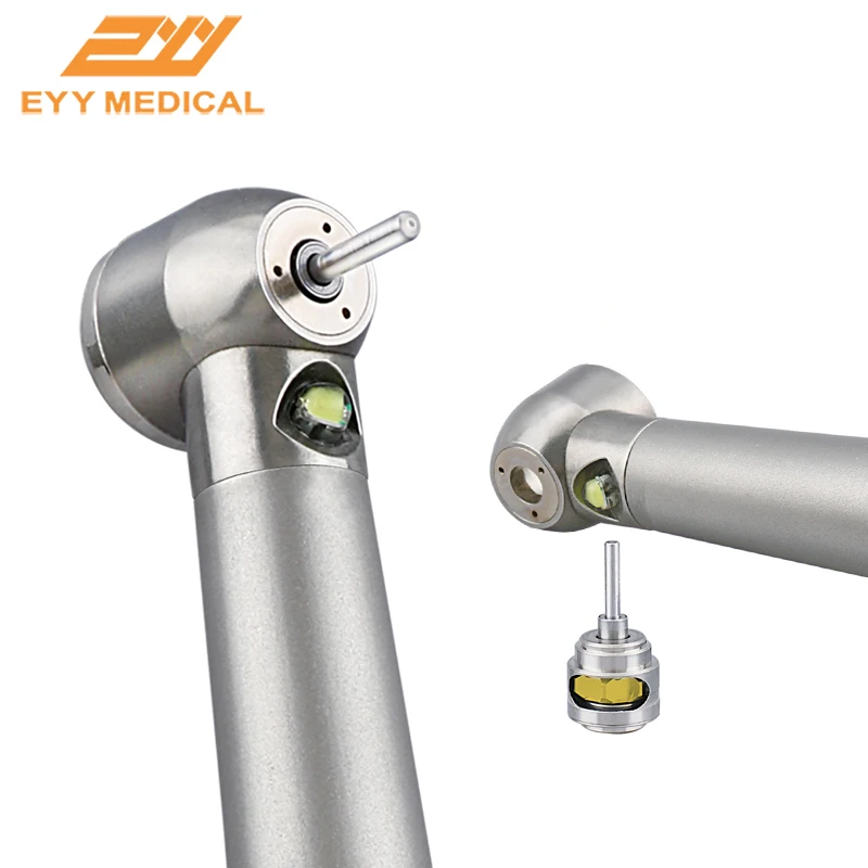 Zubná turbína LED Vysoko rýchlosť násadca vzduchovej turbíny 3 vodné sprejové tlačidlo 2/4 Denta