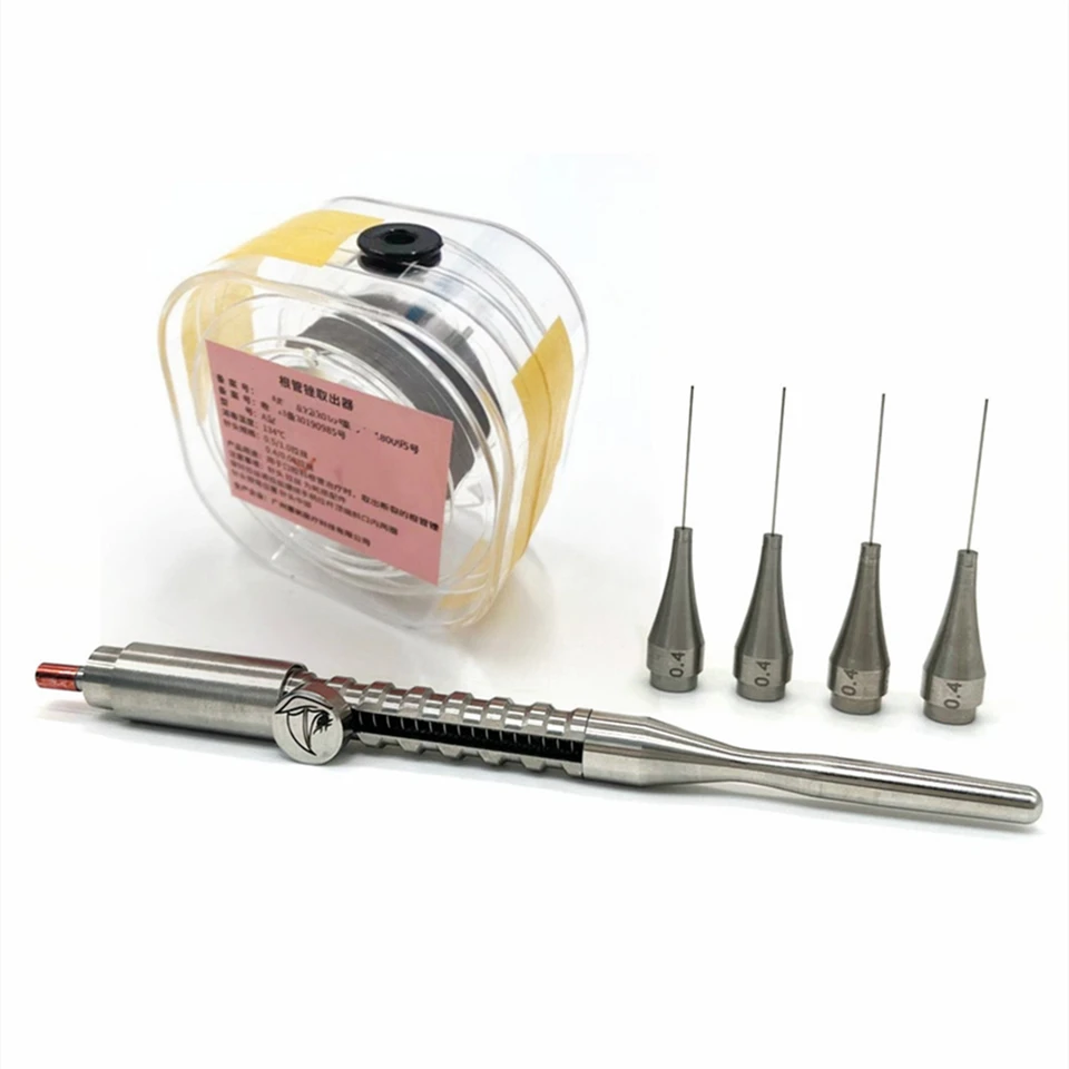 Zubné endodontické súbory extraktor ihly držiak koreňový kanál prerušený súprava súborov Kit