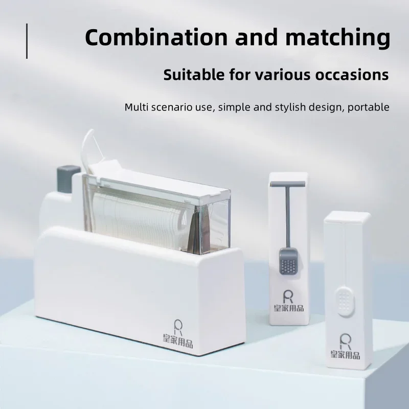 Zubné flór Pick Dispenser Pop-up Automatický držiak s zubnými niťami prenosné skladovacie skrinka špáradlá orálna starostlivosť 치실 디스펜서