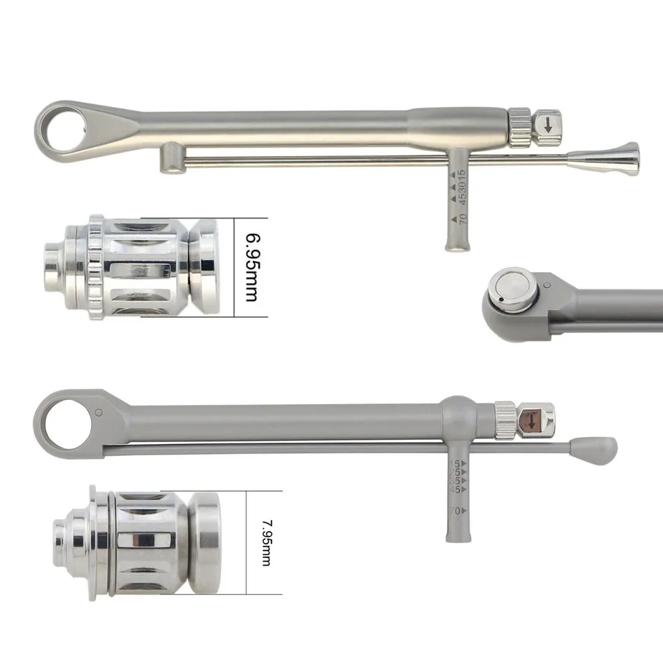 Zubný implantát Torque Wrench Manual Adapter Ratchet Tools Nobel BioCare φ7 mm 8 mm