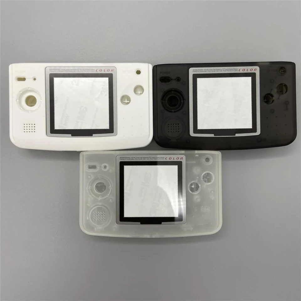 Zuidid plastový výmena puzdra s plným plášťom pre SNK NGPC pre opravu škrupiny farebného domu Neo Geo vrecko