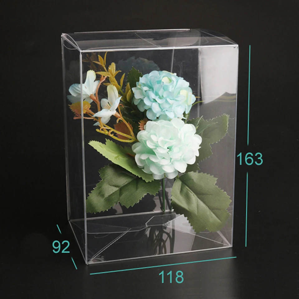 Zuidid pre 4inch vysokokvalitné priehľadné priehľadné skrinky ručne pre ochrannú schránku Storage Pop Series Collection Storage Storage Box
