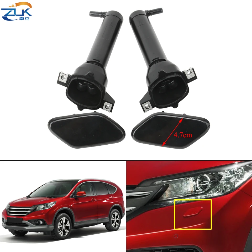 Zuk predného nárazníka Svietiteľa podložky Dýzový ovládač Čerpadlo pre Honda CR-V CRV Euro 2012-2017
