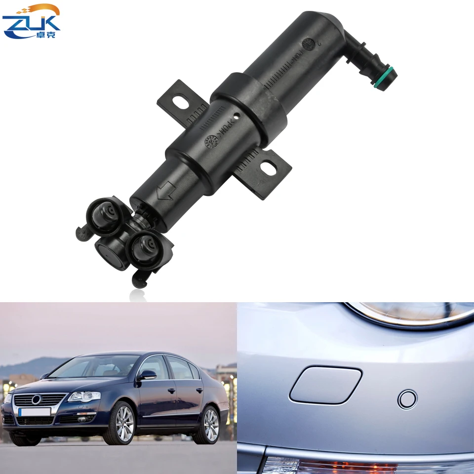 Zuk predný nárazník Dýza podložky pre VW Passat B6 2005-2010