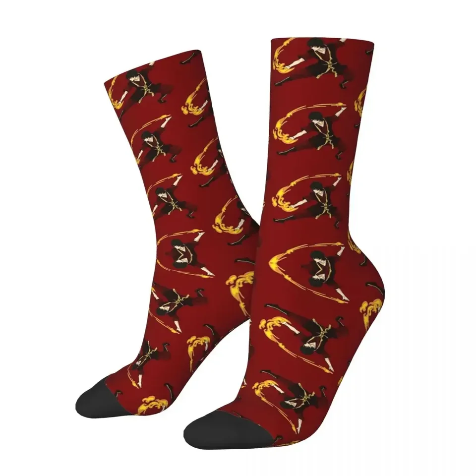 Zuko avatar Posledný airbender ponožky harajuku potu potné pančuchy po celú sezónu dlhé ponožky pre unisex narodeninové darček