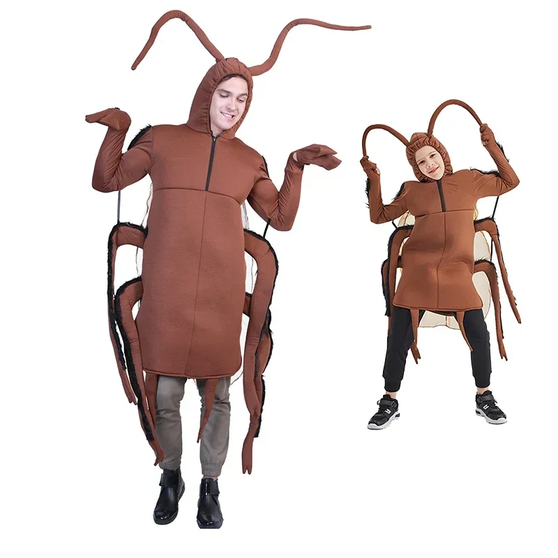 Zvieracie šváb Cosplay kostým Halloween vtipné vianočné kombinézy pre dospelých detí pódium Výkon karneval uniforma v
