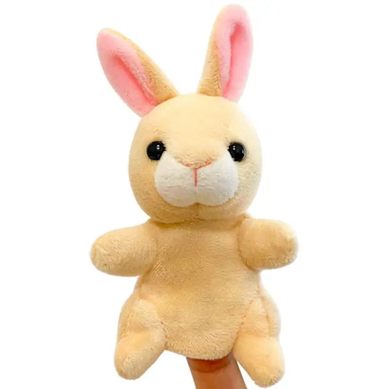 Zvierací bábky Farm Animal Animal Plush Puppets Hračky pre batoľatá prstové hračky Učenie a vzdelávacie hračky rozprávanie hračiek pre hračky pre hračky