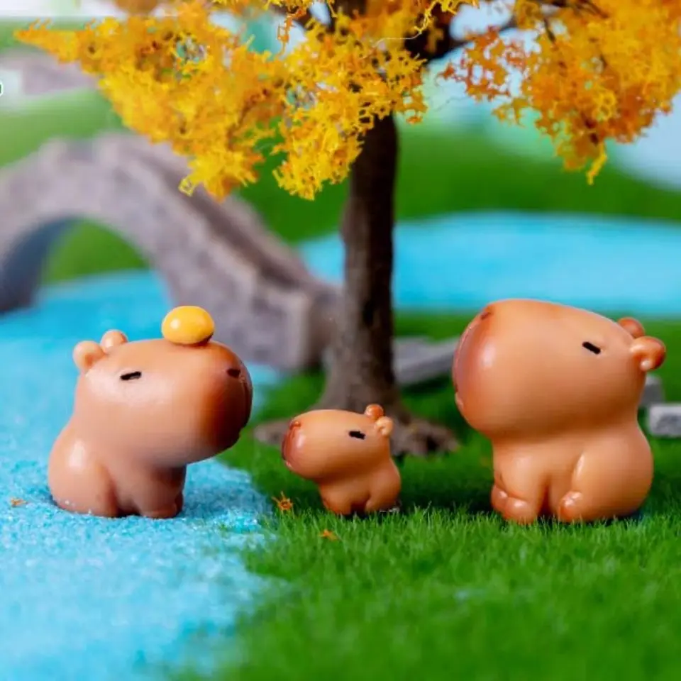 Zvieratá capybara capybara postava hračky simulácia simulácia simulácia simulácia cabara model kreslený model kreslený model Capybara Zvieratá figúrky