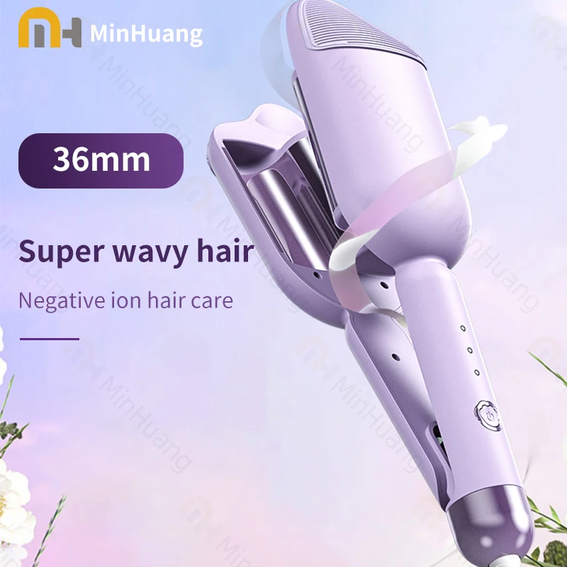 Zvlnené vlasové natáčky Curling Iron Wave Volumizujúce vlasy trvalé štýlové nástroje