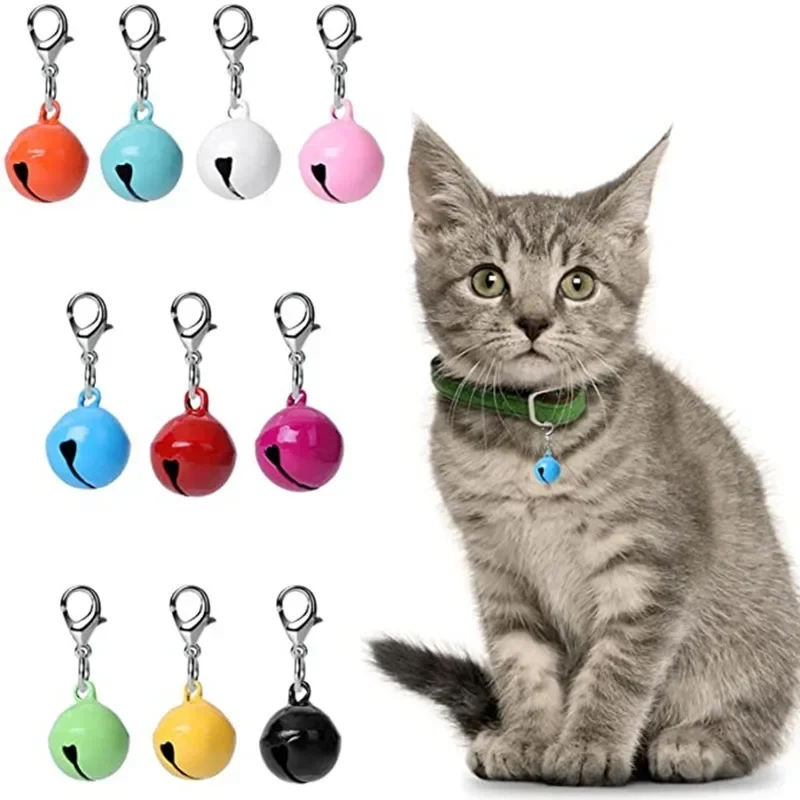 Zvončeky zvončeky Cat Pet Dog Small Training Loud Charm Jingle Pendant visiaci prsteň dekorácie psov obojky Domáce zvieratá šteniatka náhrdelník