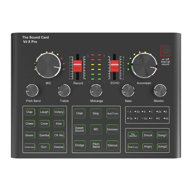 Zvuková doska mixéra 48V napájací zdroj pre zástrčku zvukovej dosky mikrofónu a pre hru DJ Live Drop Shipping