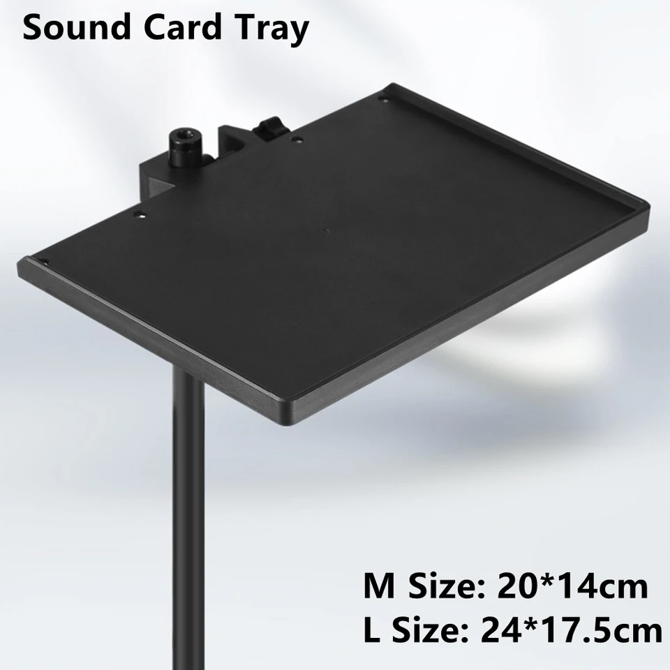 Zvuková karta Tray Universal Live Microfone Sound Sound Sound Card Držiteľ klip pre živé držiaky na držiak na live statív