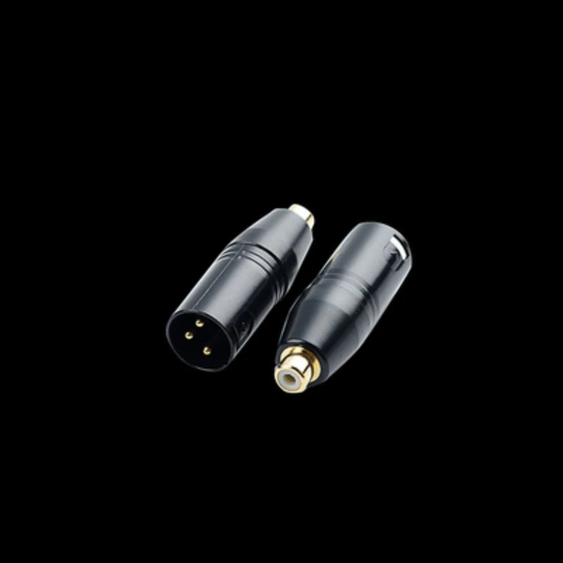 Zvukový adaptér xlr 3pin muž do RCA ženský zvukový adaptér konektor prevodník HIFI podporovaný pre reproduktor mikrofónu