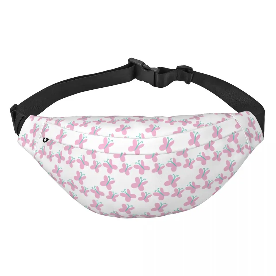 Zvyk môj malý kôň karikatúra anime dievča Fluttershys fanny balenie Ženy Men muž Sling Crossbody Waist Bag Cestovanie telefónu Peniaze na puzdro