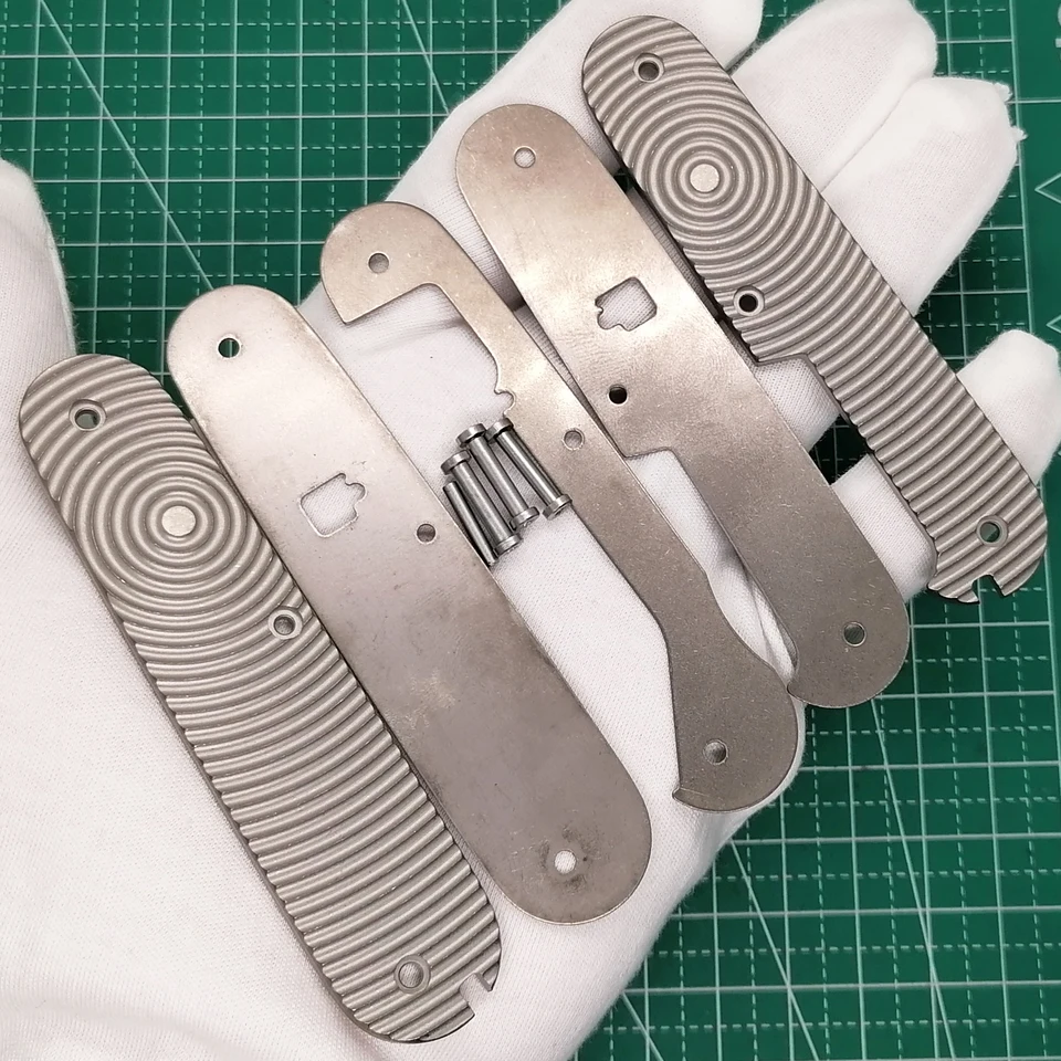Zvyčajné 91 mm titánové váhy Ti s pinzetou a špáradlom pre 91 mm Victorinox švajčiarska armáda nôž SAK SAK Modify