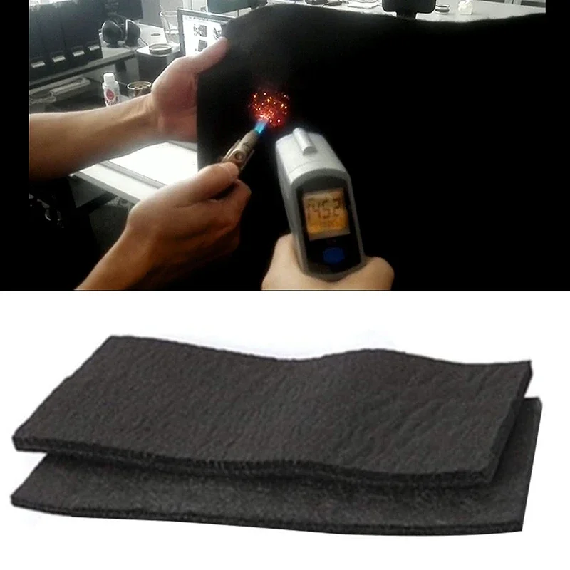 Zváranie uhlíkových vlákien prikrývka Torch Shield Inštalatérske vodné umývadlo troska Felt Automatické ochranné plech
