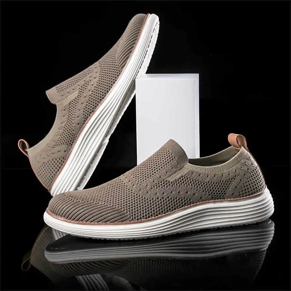 Zvýšenie výšky odolného v letnom pánskom mokasíne Príležitostné tenisky Muž Značka retro topánky Man Sport High Tech Hyperbeast