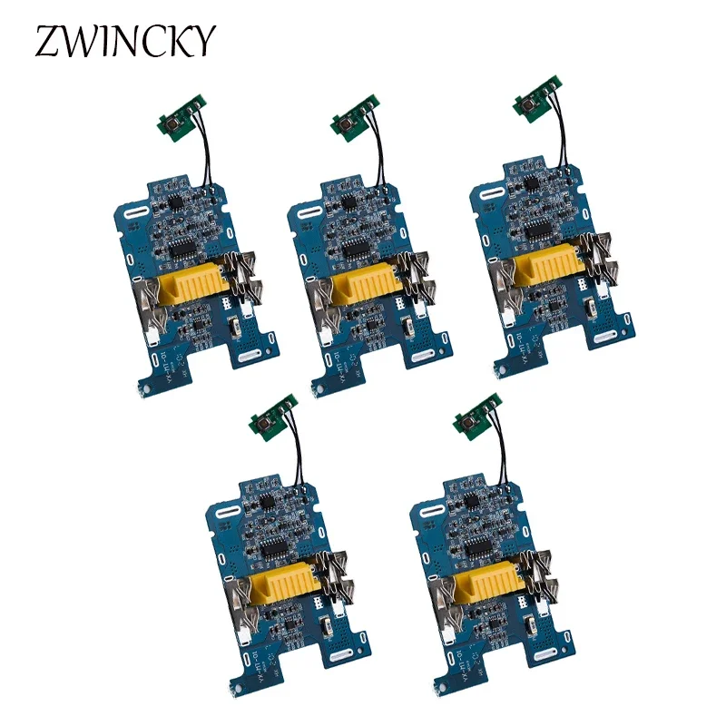 Zwincky 1/5pcs New BL1830 Li-Ion Battery BMS BMS PCB nabíjanie Board pre Makita 18V Power nástroj BL1815 BL1860 LXT400 BL1850