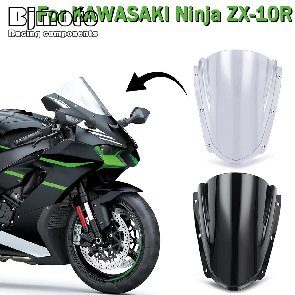 ZX 10R 10RR čelné sklo Motocyklový deflektor vetra pre Kawasaki Ninja ZX10R ZX10RR ZX-10R ZX-10RR 2021 2022 2023 2023
