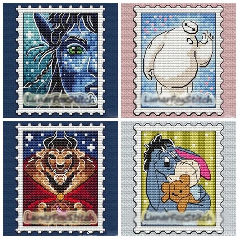 ZZ8770 DIY Homefun Cross Stitch Kit Balíny Počítané súpravy krížového šitia Nový vzor nie je tlačený krížový maľovací set