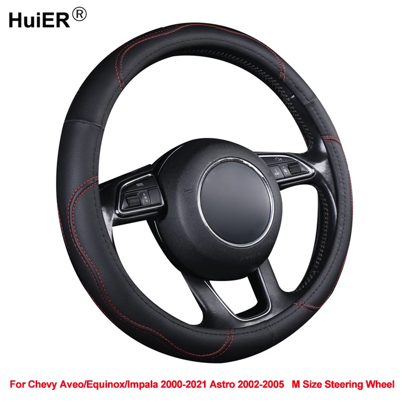Zábal krytu na volant volantu volant pre Chevrolet Chevy Aveo Equinox Impala 2000 - 2021 Astro 2002 - 2005 m volant veľkosti