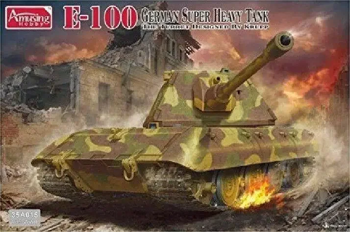 Zábavné hobby 35A015 1/35 Model mierky nemecký super ťažký tank E -100 KRUPP TOWN - Model Sit