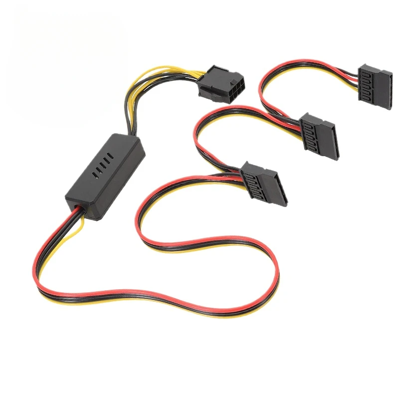 Základná doska ATX EPS 8PIN až TRIGHT IDE KABELS CPU 8PIN SATA napájací kábel 12V SATA MOLEX s čipom regulátora napätia