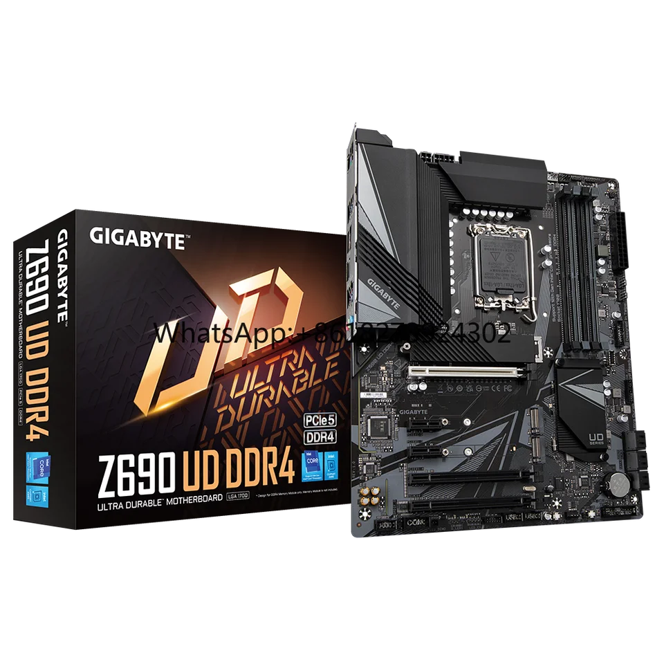 Základná doska Gigabyte Z690 UD DDR4 V2 LGA1700 pre 12. gen Intel Core Processor 12600 12700 12900 CPU Dual-Channel DDR4 PCI-E 4.0