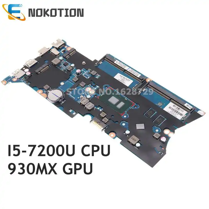 Základná doska Notion NAPOJEJ pre základnú dosku HP Probook 440 G4 913100-001 913100-601 913100-501 DA0X81MB6E0 930MX GPU I5-7200U CPU CPU