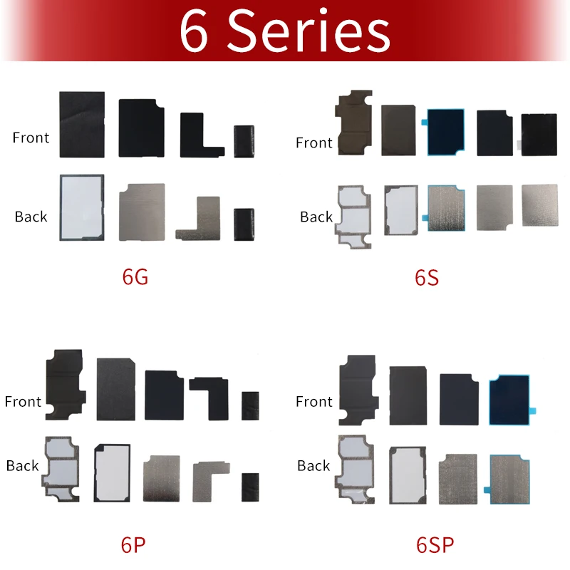 Základná nálepka na základnú dosku proti Statickej nálepke pre iPhone 13 12 11 Pro Max 6-XS Max