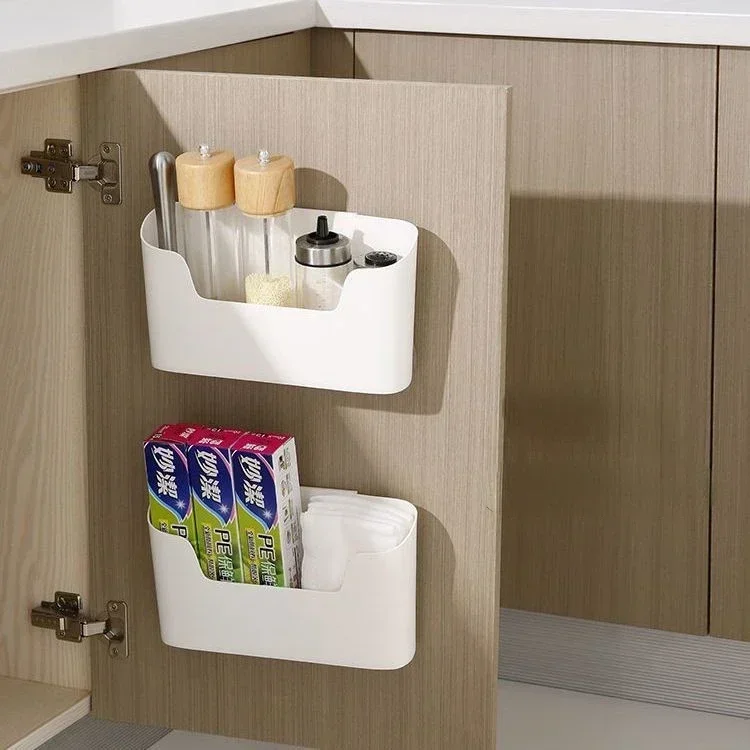 Základné skladovacie stojan na stenu Multifunkčné skrinky Skladovacie skrinky Storage Box pod umývadlom Zásuvka Kúpeľňa Organizátor Kuchyňa
