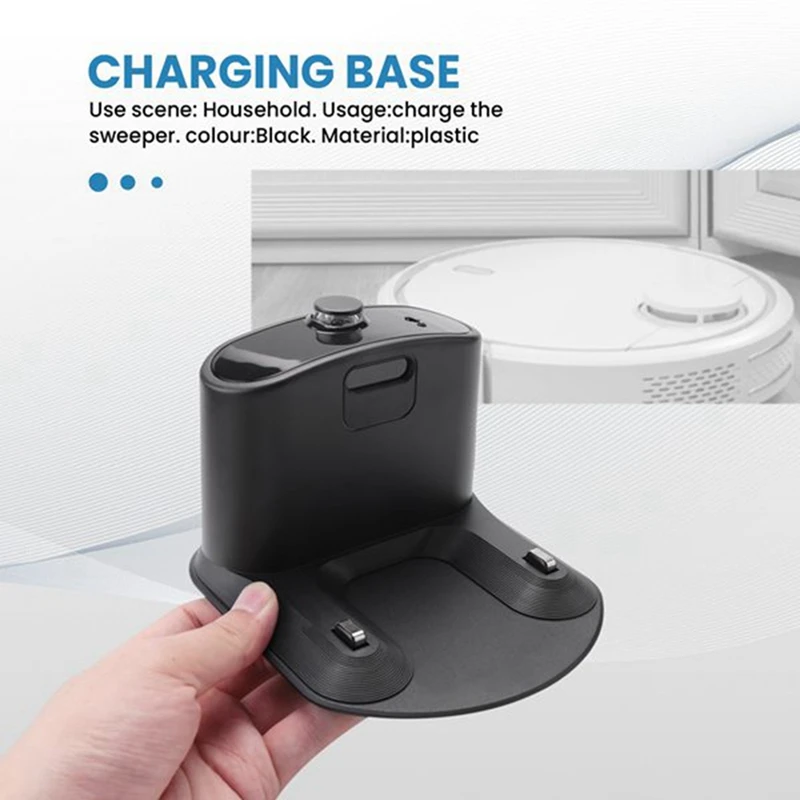 Základňa nabíjačky pre IROBOT ROOMBA 500/600/700/800/900 Séria Séria Vákua čističa náhradné diely Dock nabíjačka EÚ zástrčka