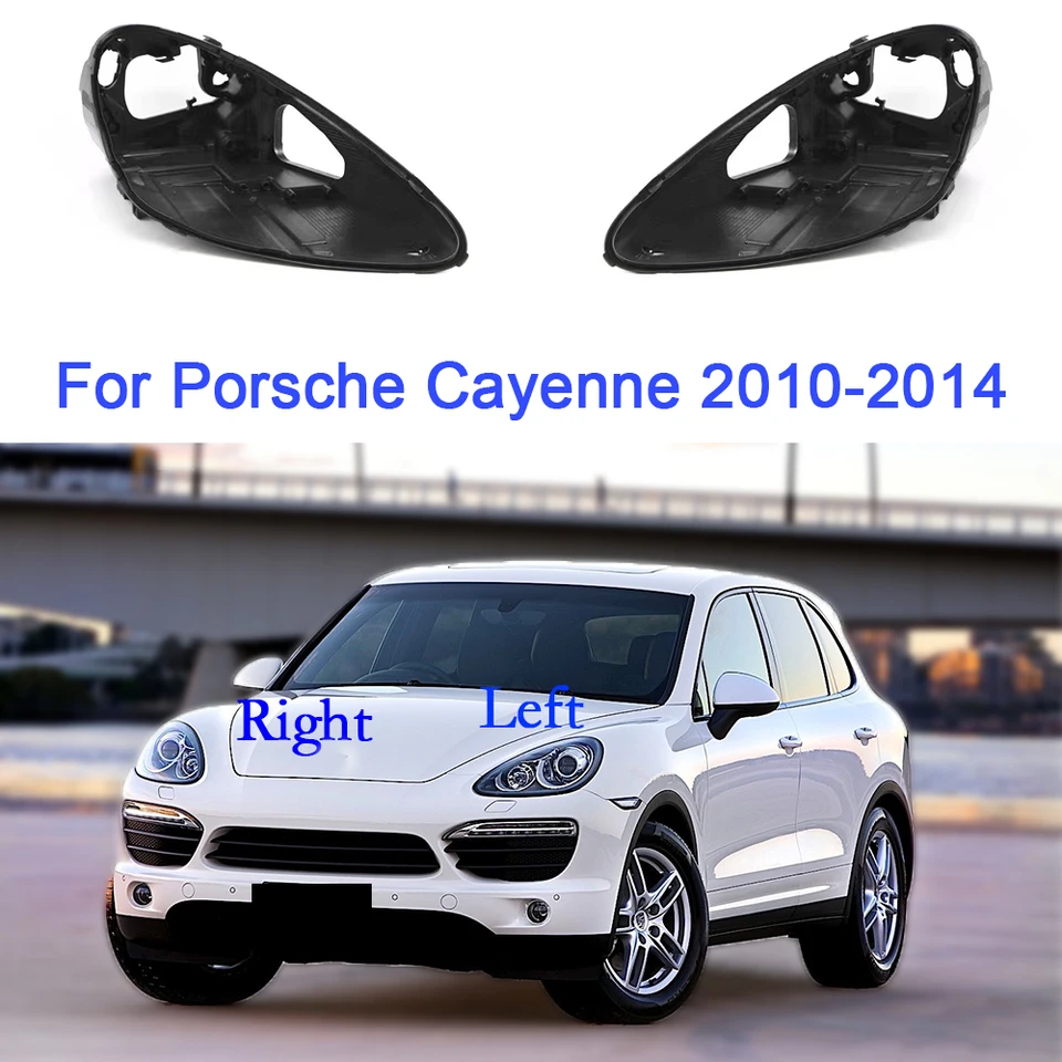 Základňa svetlometov pre Porsche Cayenne 2010 2011 2011 2013 2014 Zadná svetlovodná miestnosť Svetlometový kryt shelly