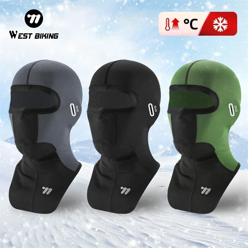 Západná bicykla Winter Fleece Balaclava Cycling Running čiapka priedušná maska ​​snowboard motocykla vetru vodná kapucňa tepelný športový prevod