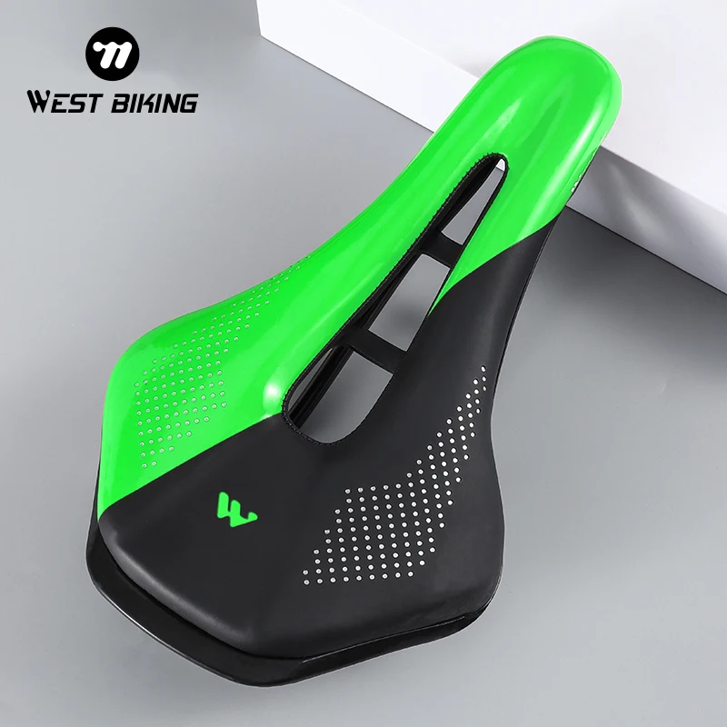 Západné cyklistické bicykle sedlové sedadlo Road Mountain Bike Cushion for Men Women Pu Leather Shock -nepremokavé sedlo sedlo mtb cyklistické sedlá