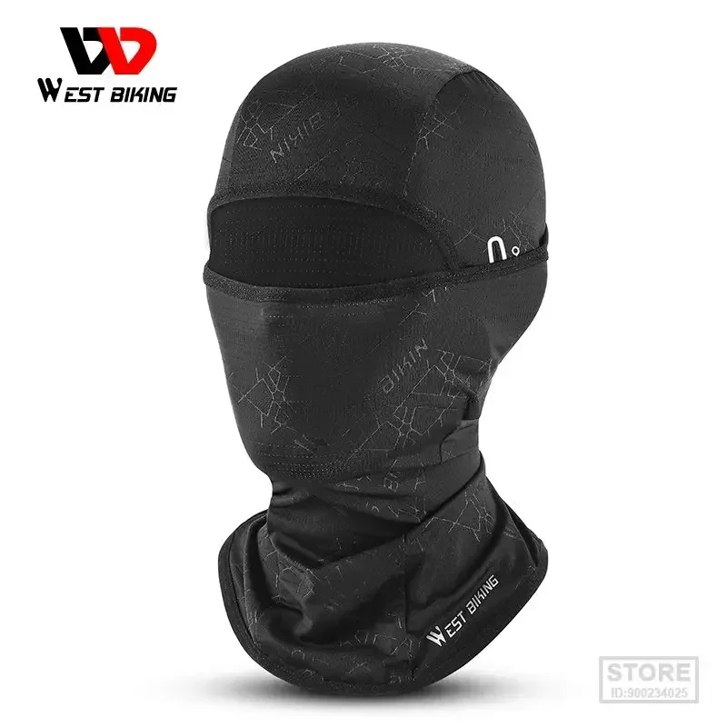Západné letné letné vonkajšie cyklistické cyklistika Balaclava Full Face Ochrana Maska na ochranu Mtb Motocykle ľadovody hodvábne čiapky upf 50+ chladiaci šport GE